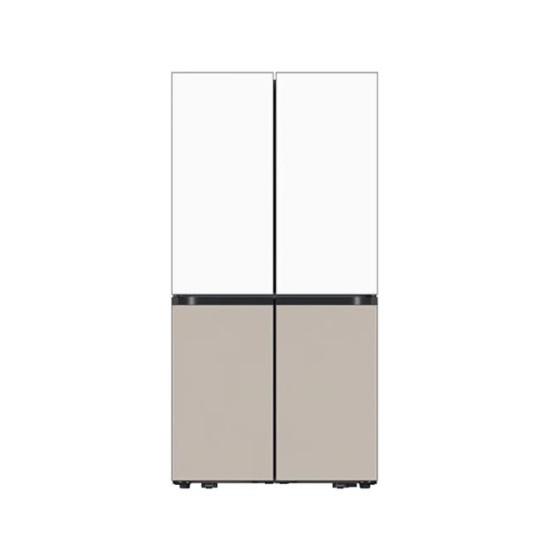 [삼성] Bespoke AI 하이브리드 4도어 901L 새틴화이트+새틴베이지