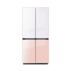 [하이얼] 4도어 433L 글램글라스 냉장고