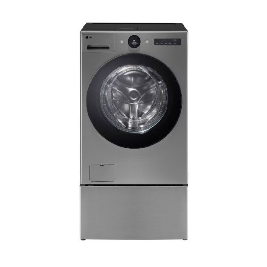 [LG] 트롬 오브제컬렉션 워시콤보+미니워시 세탁25kg 건조15kg 모던 스테인리스