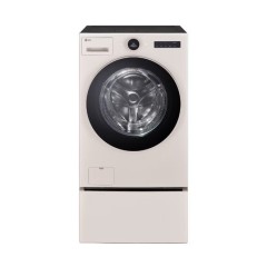 [LG] 트롬 오브제컬렉션 워시콤보+미니워시 세탁25kg 건조15kg 네이처베이지