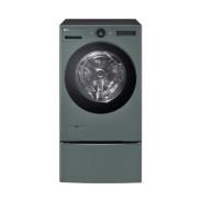 [LG] 트롬 오브제컬렉션 워시콤보+미니워시 세탁25kg 건조15kg 네이처그린
