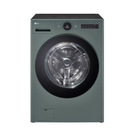 [LG] 트롬 오브제컬렉션 워시콤보 세탁 25kg+건조 15kg 네이처 그린