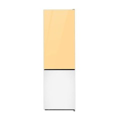 [하이얼] 2도어 글램글라스 상냉장 하냉동 콤비냉장고 244L 윔바닐라 화이트