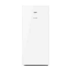 [하이얼] 글램글라스 슬림 스탠드형 1도어 김치냉장고 120L 화이트
