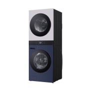 [LG] 트롬 AI 오브제컬렉션 워시타워 세탁기 25kg+건조기 25kg 네이처 네이비/네이처 크림 그레이