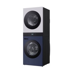 [LG] 트롬 AI 오브제컬렉션 워시타워 세탁기 25kg+건조기 25kg 네이처 네이비/네이처 크림 그레이