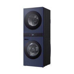[LG] 트롬 AI 오브제컬렉션 워시타워 세탁기 25kg+건조기 25kg 네이처 네이비/네이처 네이비