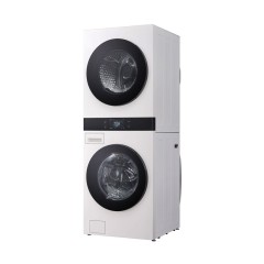 [LG] 트롬 AI 오브제컬렉션 워시타워 세탁기 25kg+건조기 25kg 네이처 에센스화이트/네이처 에센스화이트