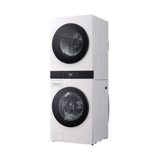 [LG] 트롬 AI 오브제컬렉션 워시타워 세탁기 25kg+건조기 25kg 네이처 에센스화이트/네이처 에센스화이트