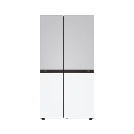 [LG] 디오스 AI 오브제냉장고 매직스페이스 832L 크림그레이/화이트