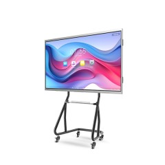 [하이크비전] 4K UHD 스마트칠판 75인치 + 이동형브라켓