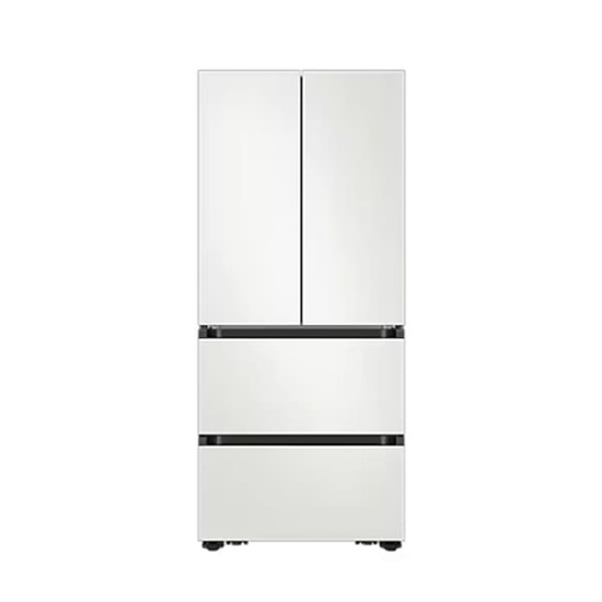 [삼성] 비스포크 AI 김치플러스 4도어 키친핏 MAX 김치냉장고 420L 코타 화이트