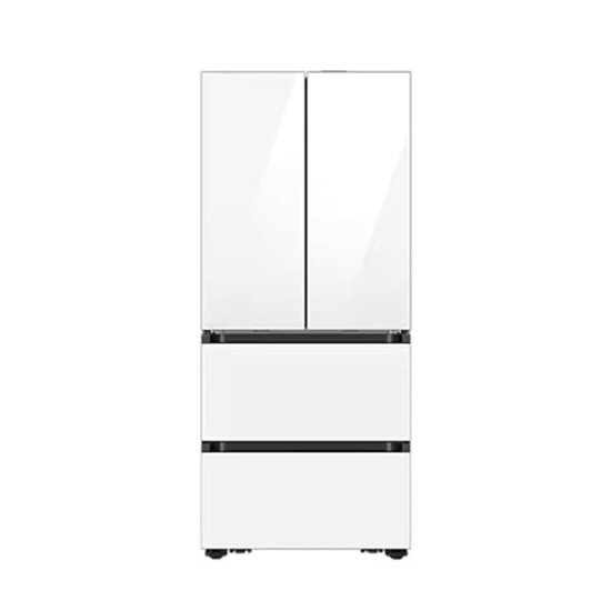 [삼성] 비스포크 AI 김치플러스 4도어 키친핏 MAX 김치냉장고 418L 클린 화이트