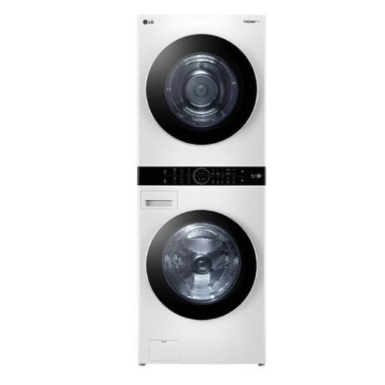 [LG] 트롬 워시타워 세탁기 23kg+건조기 20kg 릴리 화이트 릴리 화이트