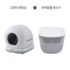 [페페] 고양이 IoT 스마트 자동 화장실 + UV 살균 정수기