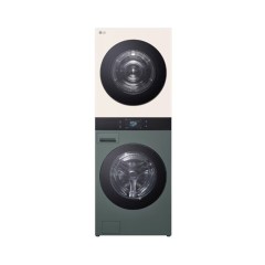 [LG] 트롬 AI 오브제컬렉션 워시타워 23/23kg 그린/베이지 1등급