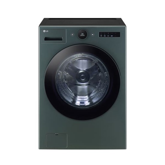 [LG] 트롬 AI 오브제컬렉션 세탁기 25kg 네이처그린