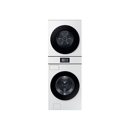 [삼성] 비스포크 AI 원바디 세탁기 21kg + 건조기 20kg/화이트