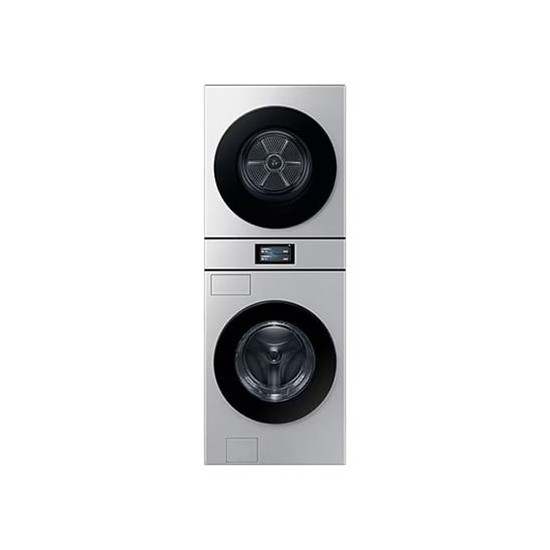 [삼성] 비스포크 AI 원바디 세탁기 21kg + 건조기 20kg/실버스틸