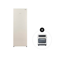 [풀무원] 김치냉장고 1도어 148L 린넨베이지 + 스팀쿡 베이직 에어프라이어 12L 화이트