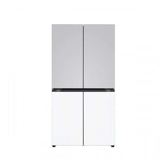 [LG] 디오스 오브제컬렉션 매직스페이스 냉장고 870L 크림그레이/크림화이트