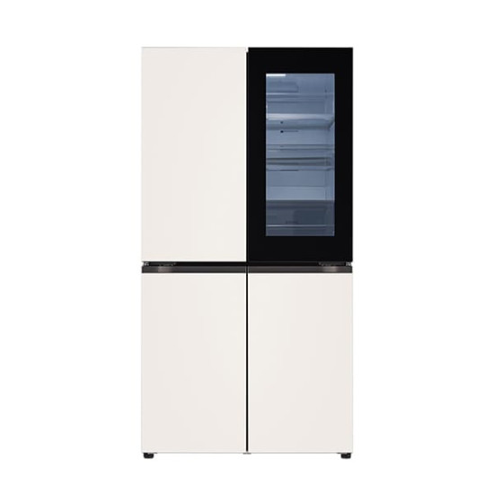 [LG] 디오스 AI 오브제컬렉션 노크온 냉장고 870L (오브제컬렉션 베이지/베이지)