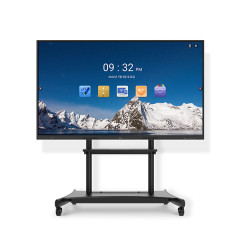 [프리즘코리아] 4K UHD 스마트 안드로이드 9.0 전자칠판 86인치 + 이동형 브라켓 포함