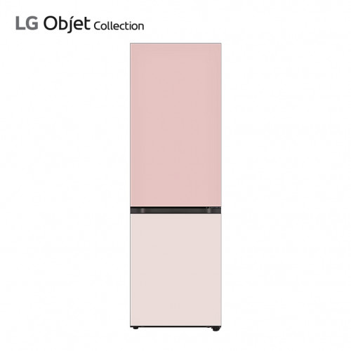 [LG] 오브제컬렉션 모던엣지 냉장고 344L 핑크베이지