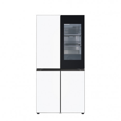 [LG] 디오스 오브제컬렉션 노크온 냉장고 613L 에센스화이트