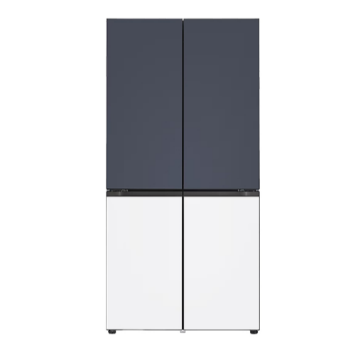 [LG] 디오스 오브제컬렉션 Fit&Max 냉장고 613L 네이비/에센스화이트