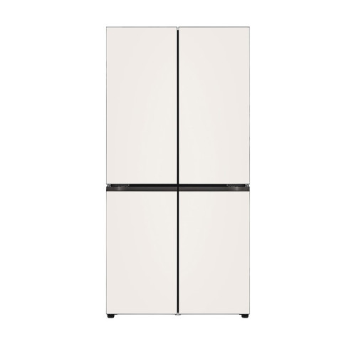 [LG] 디오스 오브제컬렉션 베이직 냉장고 870L 베이지