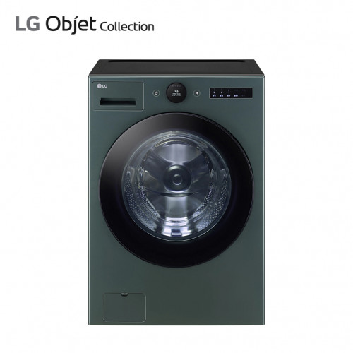 [LG] 트롬 오브제컬렉션 세탁기 25kg 네이처그린 (자동세제O)