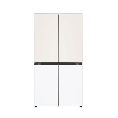디오스 오브제컬렉션 STEM 860L 4도어 냉장고 베이지/크림화이트 냉장고렌탈