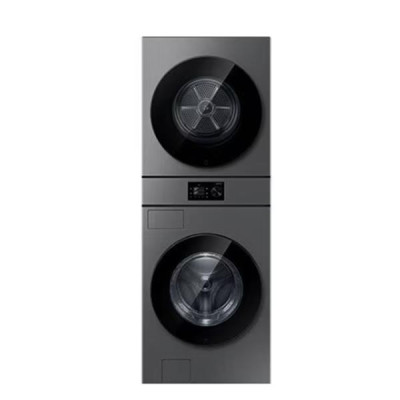 NEW 비스포크 AI 원바디 세탁기(24kg)+건조기(20kg) 1등급 다크스틸 세탁기+건조기렌탈