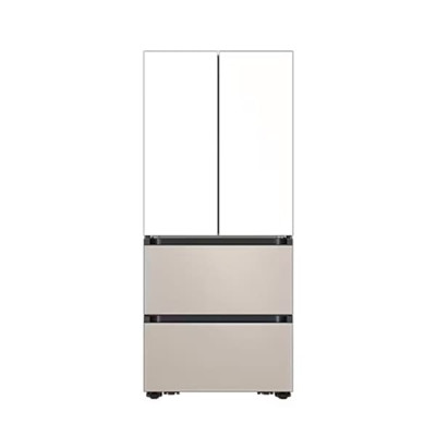 비스포크 AI 김치플러스 4도어 키친핏 MAX 김치냉장고 420L (새틴화이트/새틴베이지) 김치냉장고렌탈