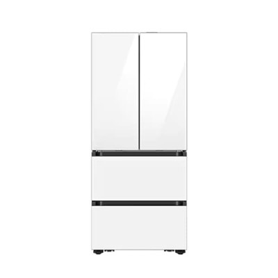 비스포크 AI 김치플러스 4도어 키친핏 MAX 김치냉장고 418L (클린 화이트) 김치냉장고렌탈