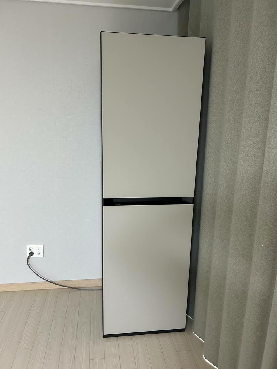 의류관리기 받았어요